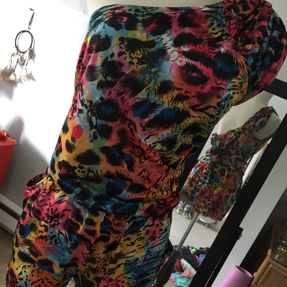 Shorts one arm romper